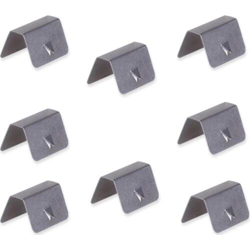 6PCS 4PCS Car Wind Rain Deflector Channel Stainless Steel Retaining Clips ForHeko G3 Clip Auto Accessories Replacements Clips