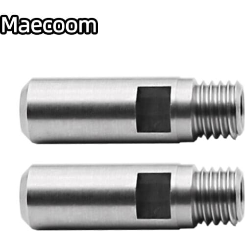 2pcs 3d printer accessories mk10 throat M7 thread Throat Barrel tube pipes For MAKERBOT 2 3D Printer MK10 Nozzle Heater Block