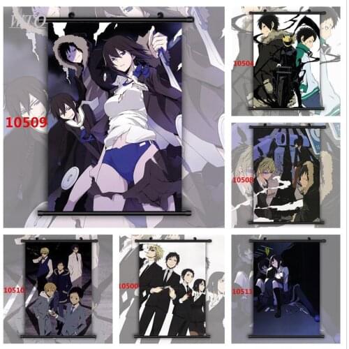 Anime Posters DURARARA!! Izaya Shizuo Celty Anri Anime Manga HD Print Wall Decor Poster Wall Art Picture Room Decor Home Decor