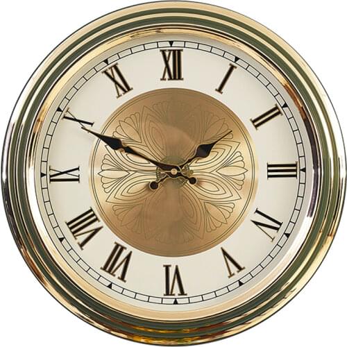 Large Luxury Wall Clocks Metal Gold Silent Wall Watches Home Decor Copper Creative Modern Wall Clock Living Room Bedroom Gift