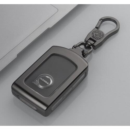 Zinc Alloy Smart Car Key Case Cover Bag For VOLVO S90 V90 XC90 XC60 XC40 Key Case Cover For Car Auto Accessories keychain