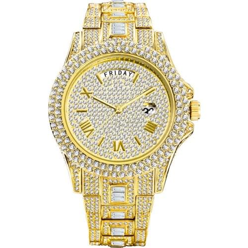D&Z Ladies Gold Watch