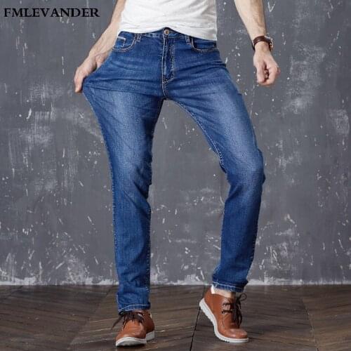 FMLEVANDER Men's Skinny Jeans