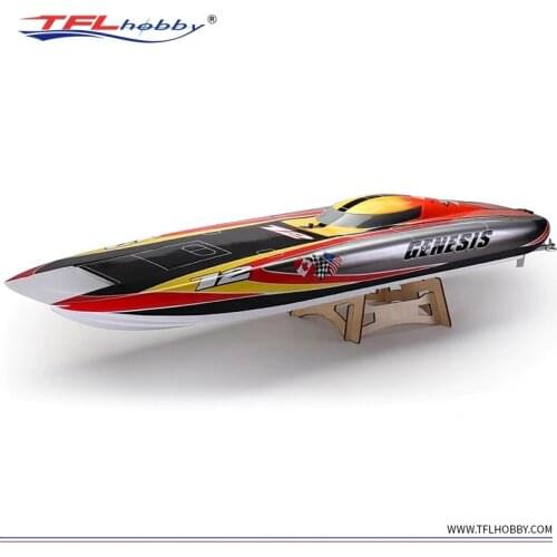 1420mm Length Large Genesis 1132 Catamaran Fiberglass Racing Boat w/ Dual 5684 1000KV Motors / Dual 300A ESCs