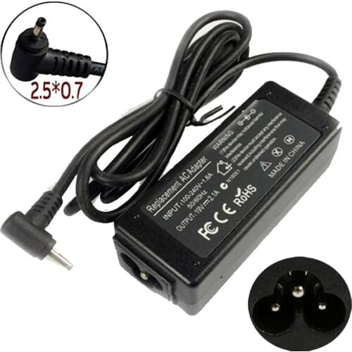 Hot Sale ! 19V 2.1A 2.5*0.7mm AC Adapter For Asus EEE PC X101 X101H X101CH R011PX 1011PX 1015PW 1015PX 1015PEB 1005 1005HA