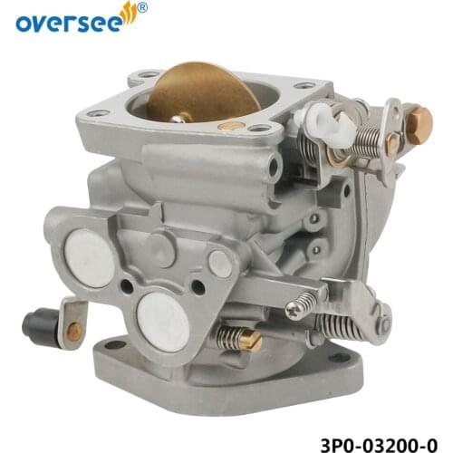 Boat Motor 3P0-03200 Carburettor Assembly For Tohatsu 25HP 30HP 2-Stroke Outboard 3P0-03200-0