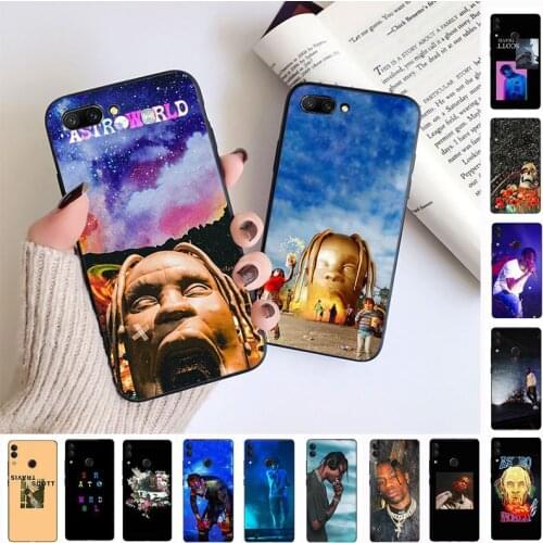 Travis scott astroworld Soft Phone Case For huawei honor 10 10i 10lite 8c 8A 8X 9 9A 9lite 20 20s 20i 20lite mate20 Mobile Cover
