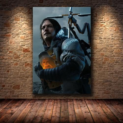 The Poster Decoration Painting of Death Stranding on HD Canvas painting art wall pictures for living room Cuadros Decor
