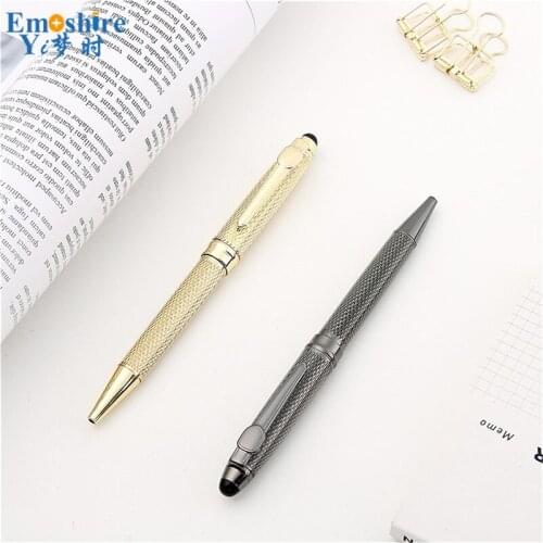 Manufacturers Wholesale Engraved Metal Rotating Ballpoint Pen Business Advertising Gifts Pen Custom Ballpoint Pen Logo P595