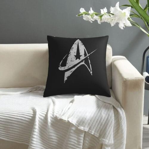 Star Trek Discovery Delta Insignia Silver pillowcase printed cushion cover sofa waist pillow pillow cover