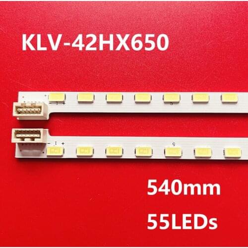 LED Backlight strip 55 Lamp For Sony 42"TV KLV-42HX650 42EX410 42"V6 Edge FHD-3 3660L-0374A V11 6920L-0117A -0117B