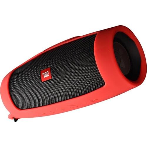 Protective Wearable Lightweight Silicone Case Cover Keychain for JBL Charge 4 Waterproof Portable Wireless Bluetooth Speaker