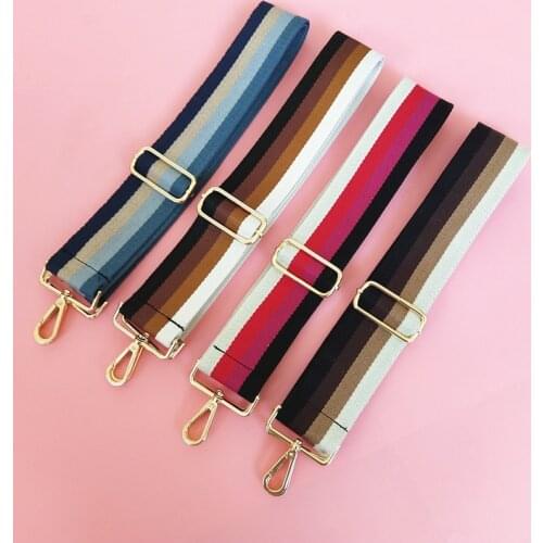 Women 120cm Bag Straps Shoulder Belts DIY Long Belts Nylon Straps Adjustable Handle Shoulder Straps Replacement Bag Accessories