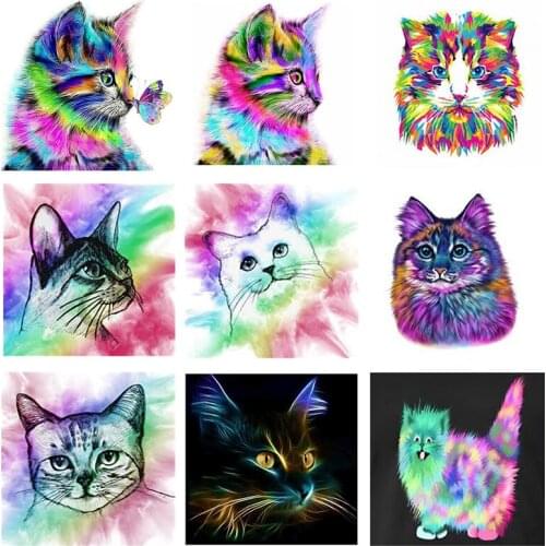 Zooya Full Square/Round Drill 5D Diy Diamond Painting Cat Butterfly 3D Embroidery Cross Stitch 5D Diamond Home Decor Gift Jq220