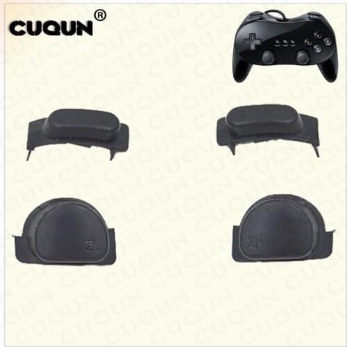 1set=4pcs Original L R ZL ZR Button Key for Nintend Wii Full Set Control L key R ZL ZR Button for Wii PRO Handle Cosole