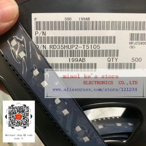 [1pcs]100%New original: RD35HUP2-T5105 RD35HUP2 [ 175MHz, 530MHz, 35W, 12.5V Package; HPM ] - Silicon MOSFET Power Transistor