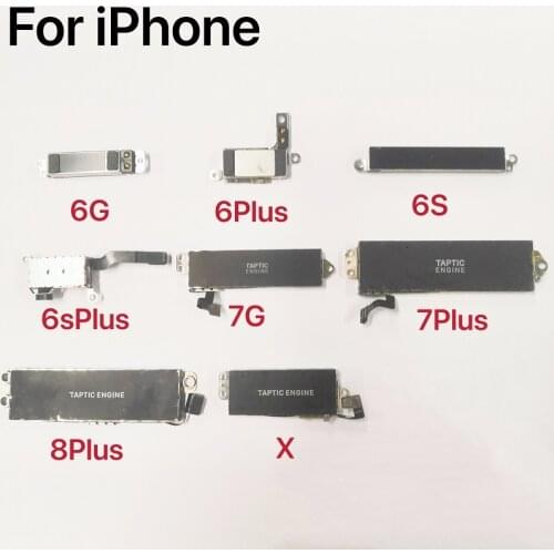 1PCS Vibrator Motor Module Taptic Engine Replacement Compatible For iPhone 6 6Plus 6SPlus 7 7Plus 8G 8 Plus X