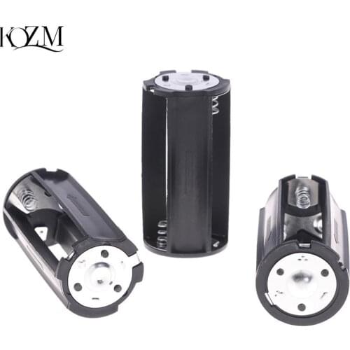 3Pcs 3x AA to D Size Battery Adapter Converter Holder Case Box