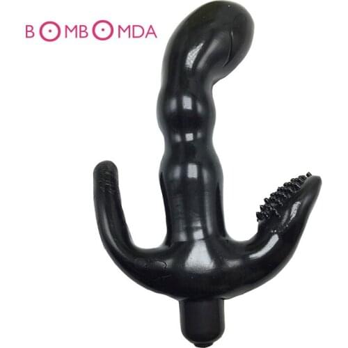 Prostate Massage Anal Plug G Spot Clitoris Stimulator Oral Clit Anal Vibrators Waterproof Butt Plug For Women Sex Products