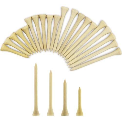 Wooden Golf Tees Package of 1000 pcs 42mm 54mm 70mm 83mm Golf Tees Strong Tee Golf Ball Holder Drop Ship Custom Logo