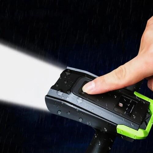 4000mAh Induction Bicycle Front Light Set USB Rechargeable Smart Headlight With Horn 800 Lumen LED Bike Lamp Cycle FlashLight