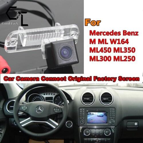 Back Up Reverse Camera For Mercedes Benz M ML W164 ML450 ML350 ML300 ML250 - Rear View Camera / RCA & Original Screen Compatible