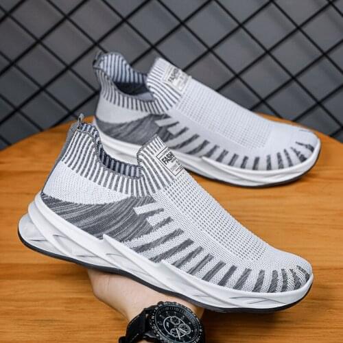 Tenis Masculino Sneakers Men Breathable Loafers Men Casual Shoes Fashion Slip-on Sports Mens Shoes Trendyol Running Male Sneaker