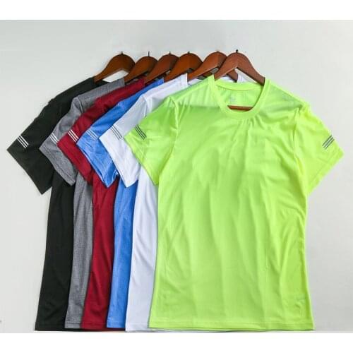 Summer Outdoor Basketball Running Training Sports Leisure Quick-drying Breathable New Short-sleeved Shirt Camisas Deportibas