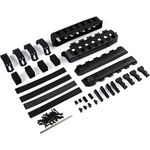 Electric Conversion Battery Box Kits for 1/8 HPI Racing Savage XL FLUX Rovan TORLAND MONSTER Truck Rc Car Parts