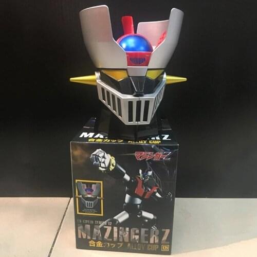 New 420mL Ready Player One Creative MAZINGER Z Transformation Robot PC + Stainless Steel Mugs Cup Office Water Cup Gift for Kids