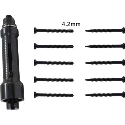 Lock Puller ,Cylinder Pick Tool with 10 Screws,Strong Power Tool for Lock Cylinder Removal Tool