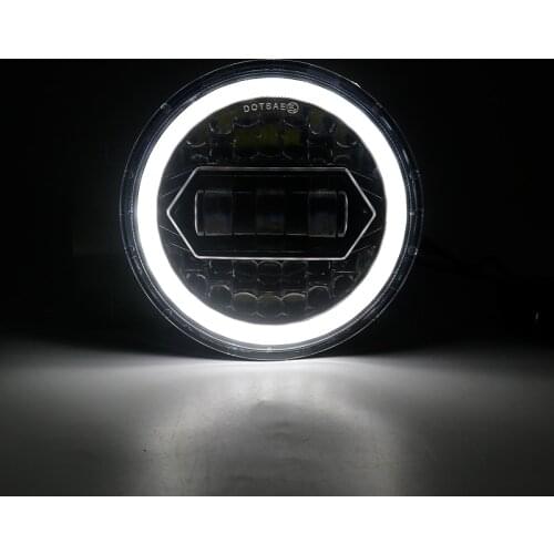 5-3/4" 5.75 inch Motorcycle LED Projector Halo angel eyes turn signal light Headlight housing For Sportster 883 XL1200 Iron Dyna