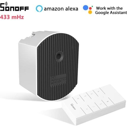 SONOFF D1 Wifi Smart Dimmer Switch DIY Smart Home Mini Switch Module Adjust Light Brightness APP/Voice/RM433 RF Remote