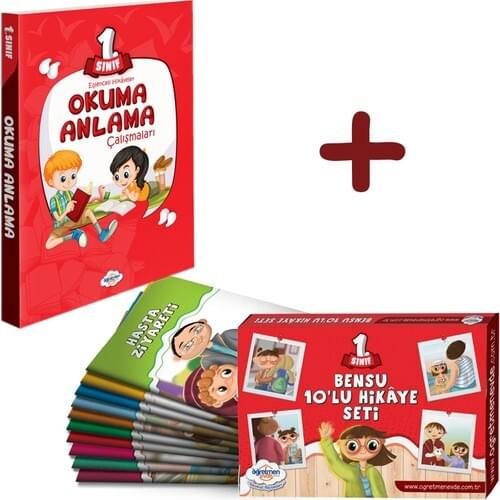 Teacher At Home webcasts 1. Grade Reading Comprehension book-Bensu 10'lu Story Book set