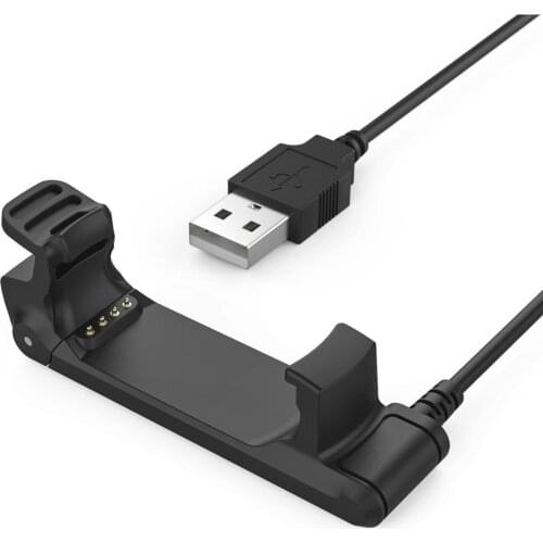 NUOLIANXIN Charger for Garmin Forerunner 220 Smartwatch - USB Charging Cable Clip Cradle 100cm - Fitness Tracker Accessories