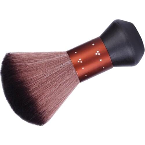 1Pcs Premium Neck Duster – Self Standing, Ultra Soft Ombre Fiber Brush- Barber Shop and Salon Shaving Brush for Face and Neck