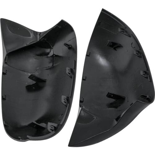 2x Wing Mirror Cover for BMW X3 F25 X4 F26 X5 F15 X6 F16 2014+ Black