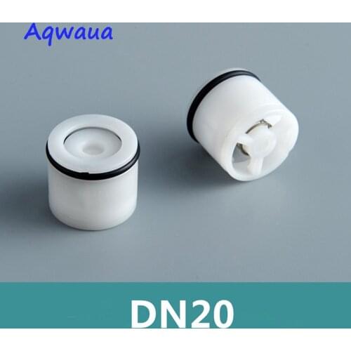 Aqwaua 20MM Non Return Shower Head Valve Check Valve Kitchen Bathroom Accessory Angle Valve One Way Water Control Connector