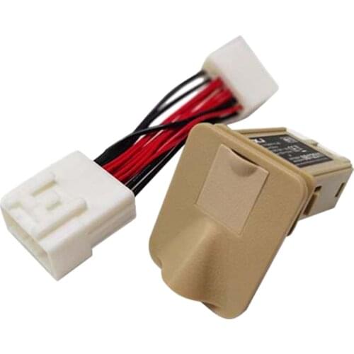 Car Rear Seats USB Adapter Charger QC 3.0 Fast Charging Socket for Toyota Alphard Vellfire 30 Series 2015-2020