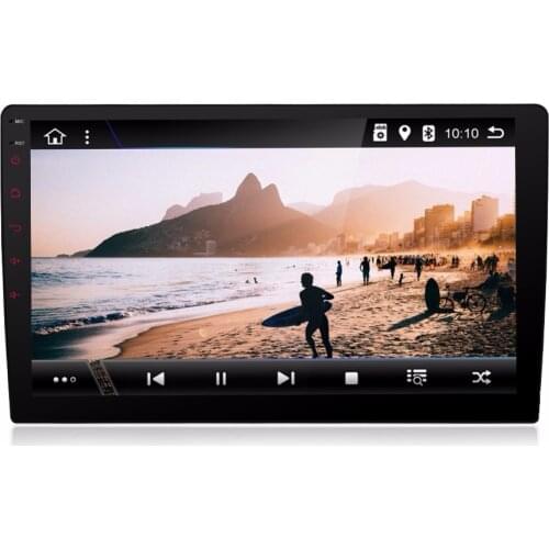 10.1" 1 Din Android 8.1 8 Core universal Big Screen NO DVD Car Radio Audio 1024*600 Car Stereo Multimedia Player