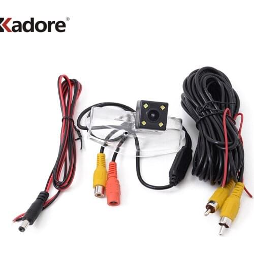 CCD Rear View Reverse Parking Camera For Mazda 3 2004-2013 For Mazda 2 2011 2012 2013 Color Night Vision 4 LED Cameras Car Parts