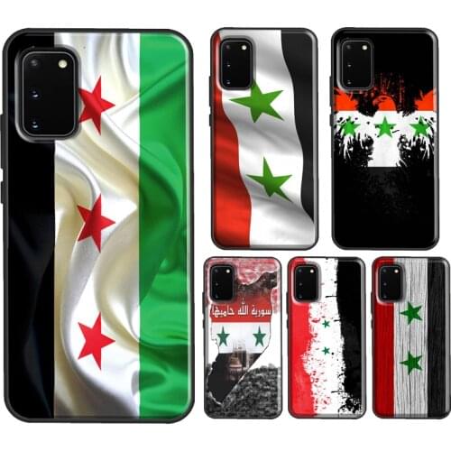 Syria Syrian Flag For Samsung Note 20 Ultra Case For Galaxy S20 S8 S9 Plus S10 Lite S10e Note 8 9 10 Coque