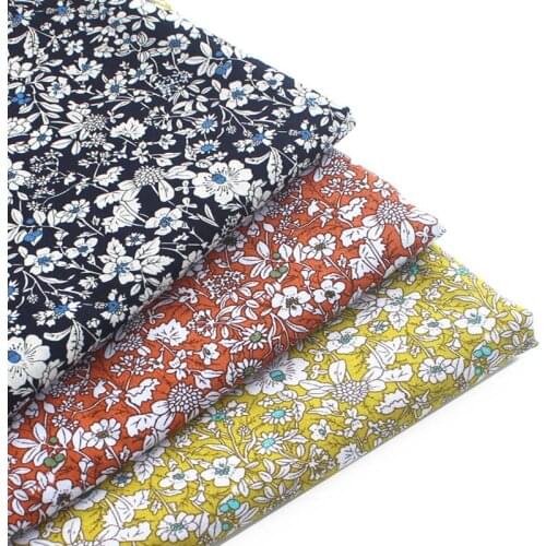 145cm Width Brilliant Design Cotton Patchwork fabric Floral Fabric Flower Patchwork Baby Cloth Dress Apparel Home Decoration