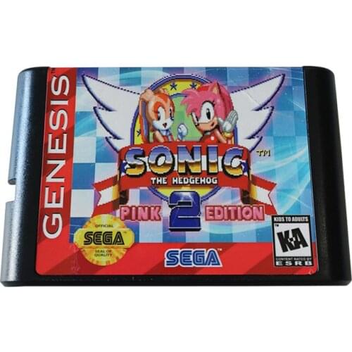 SegaMD Genesis Mega Drive 16 Bit Game Cartridge