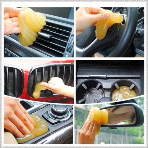 Cleaning Glue Car Clean Gum Gel Air Conditioner Outlet Dust Dirt Cleaner for Renault Megane Kadjar EZ-GO Captur Arkana Zoe