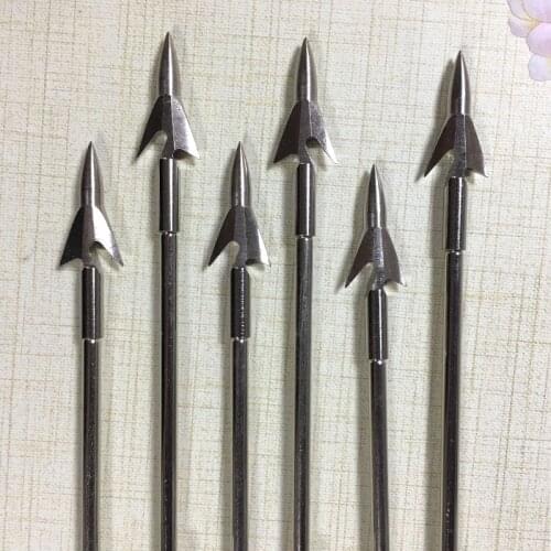 Powerful Enter Water No Deviation Dart Hunting Fishing Arrows Stainless Steel Slingshot Darts Fishing Slingshot Rifle Arrows