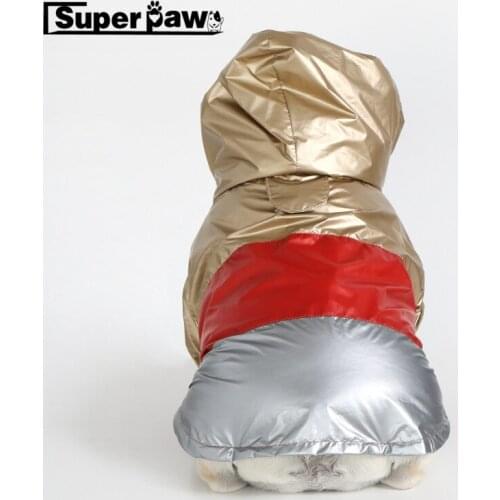 French Bulldog Pet Dog Reflective Raincoat Ski-wear Clothes For Small Dogs Pug Waterproof Coat Outdoor Jacket Costumes IBC08