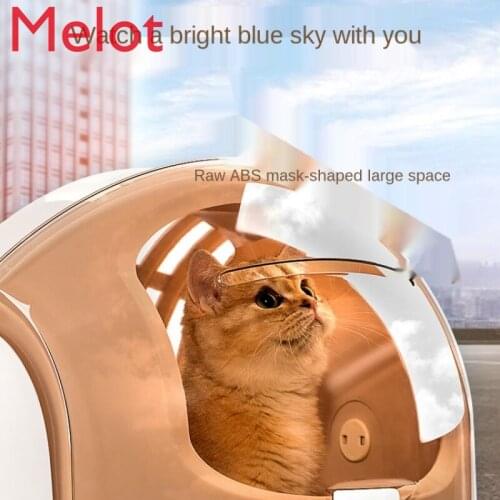 Cat Bag Cat Space Capsule Portable Portable Pet Winter Large Capacity Carrying Winter Cat Cage Backpack Supplies