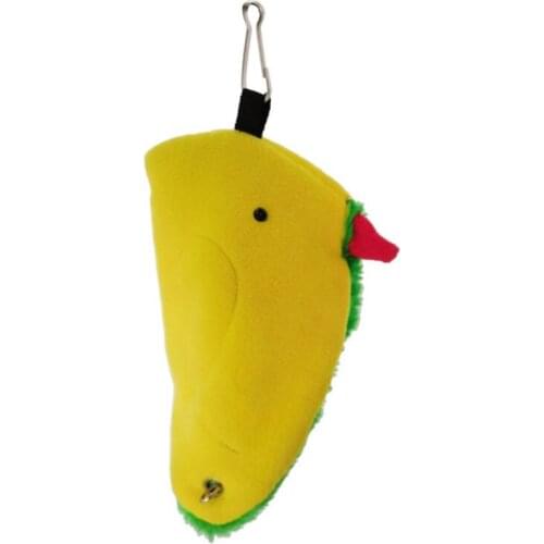 Parrot Hammock Plush Bird Nest Pet Triangle Warm Hanging Bed Cage Cave Hut Tent