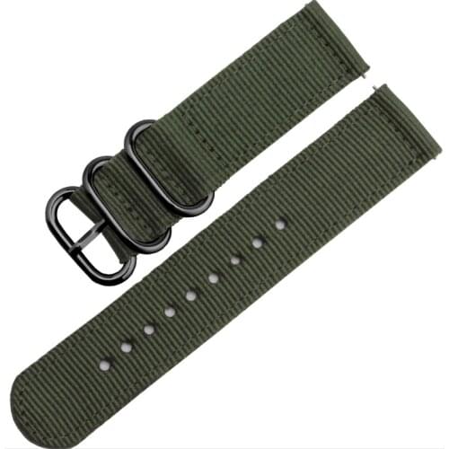 18/20/22/24mm Watch band for Samsung Galaxy watch 46mm 42mm smartwatch nylon Bracelet Amazfit Bip huawei watch Gt2/2e/pro Strap